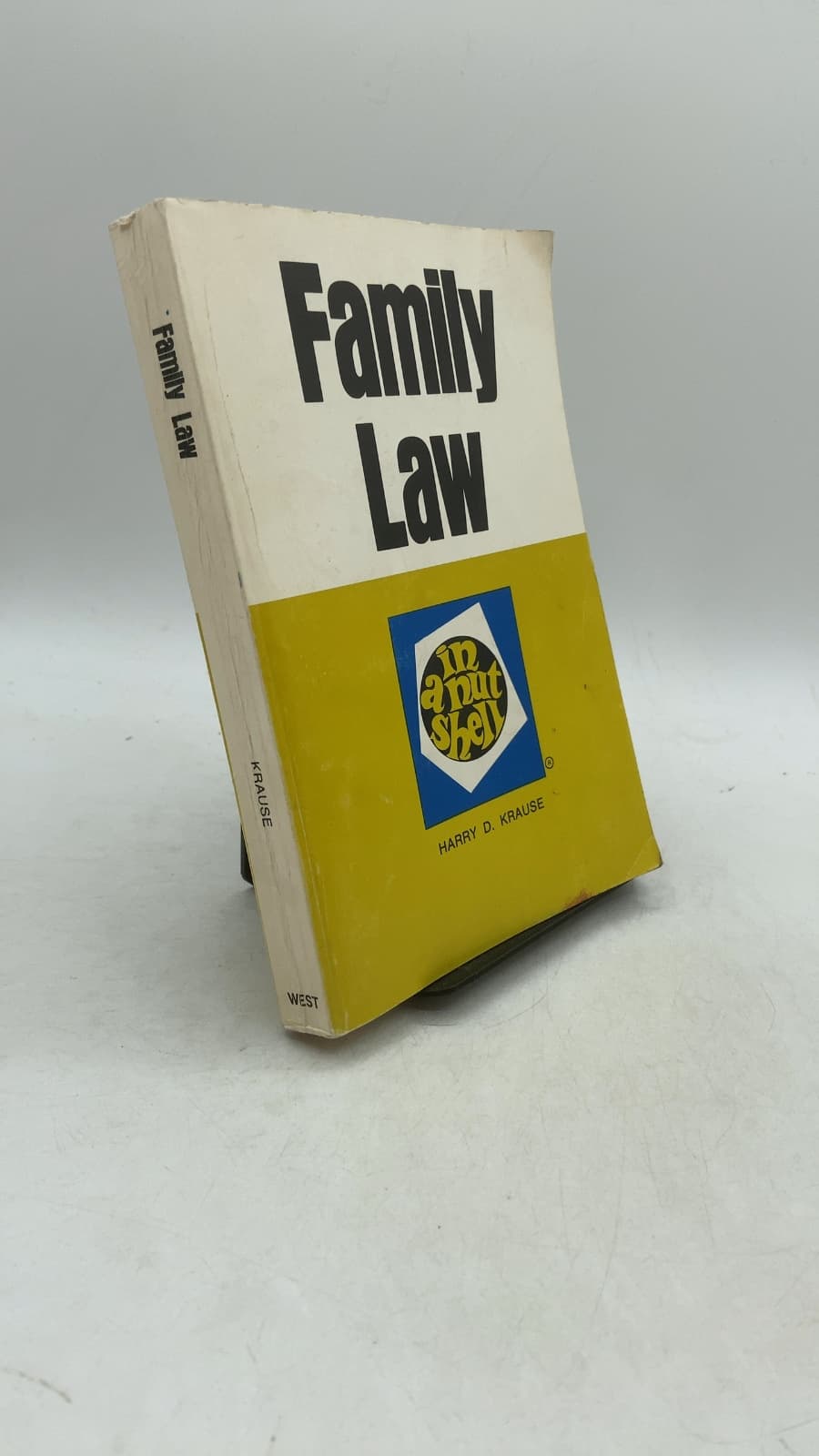 Family Law in a Nutshell by Harry D. Krause - front cover