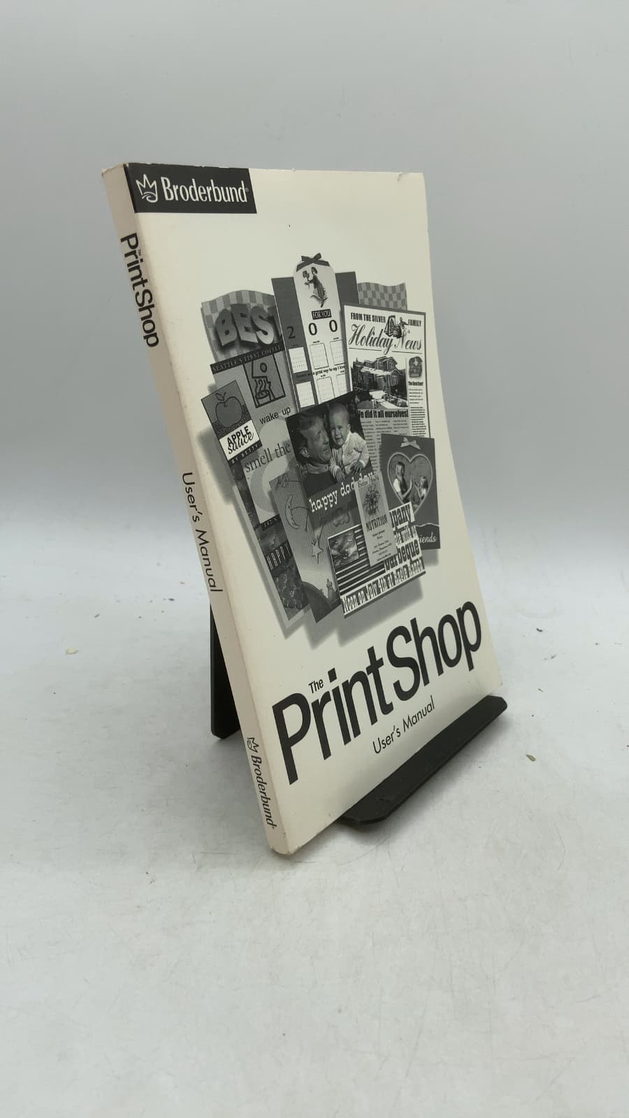 The Print Shop User's Manual - front cover