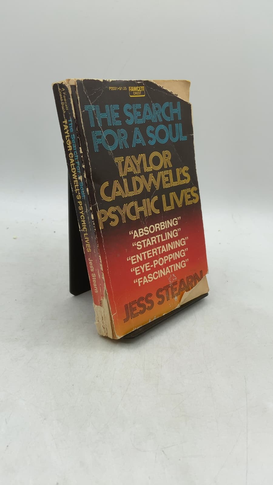 The Search for a Soul: Taylor Caldwell's Psychic Lives by Jess Stearn - front cover