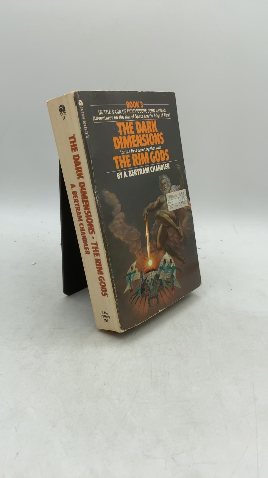 The Dark Dimensions / The Rim Gods by A. Bertram Chandler - front cover