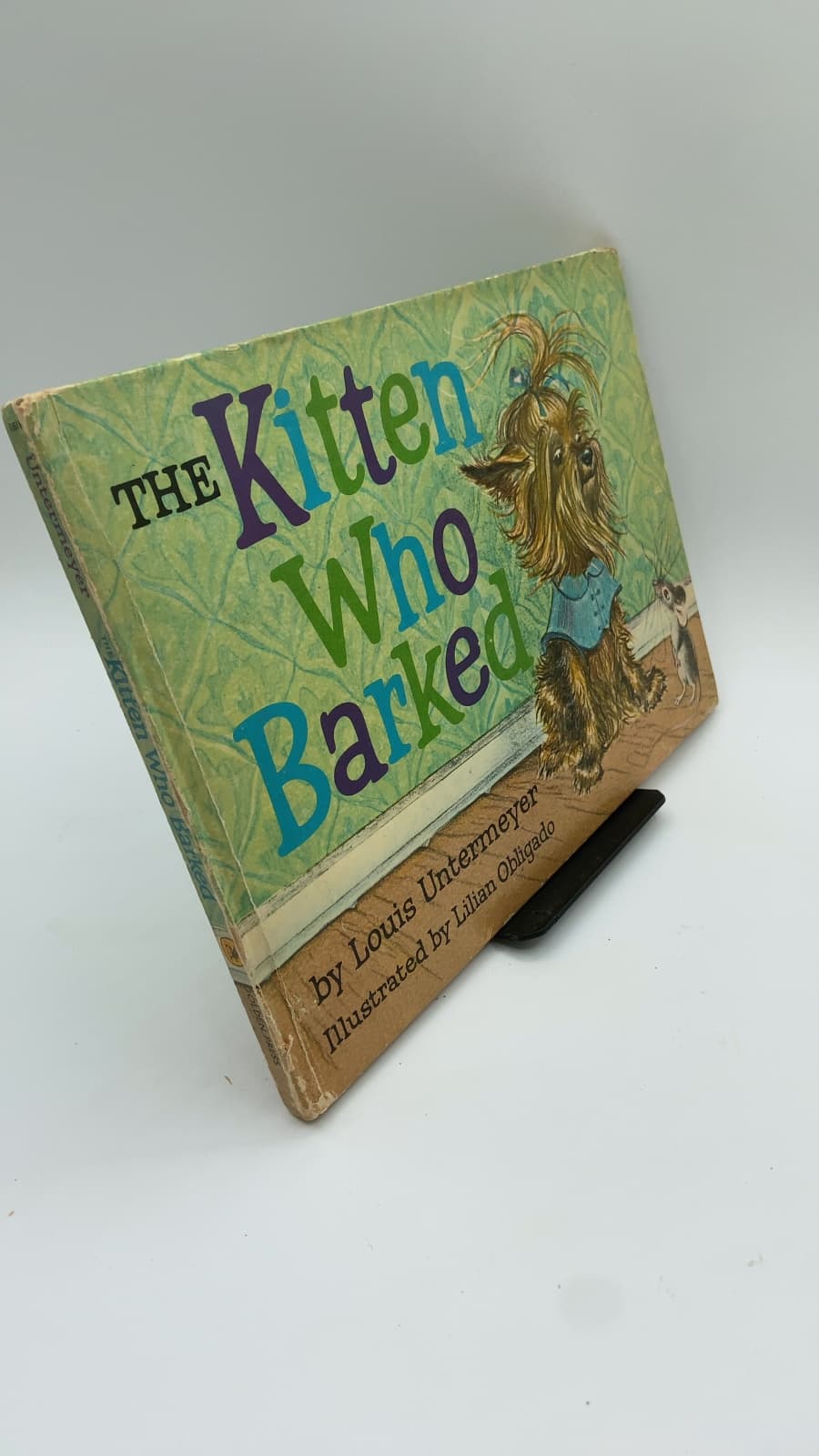 The Kitten Who Barked by Louis Untermeyer - front cover