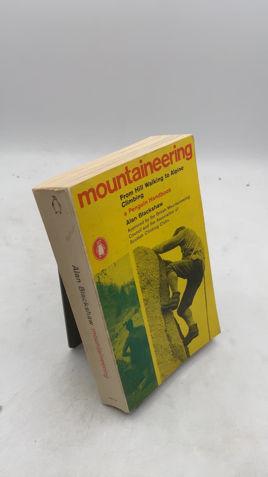 Mountaineering: From Hill Walking to Alpine Climbing by Alan Blackshaw - front cover