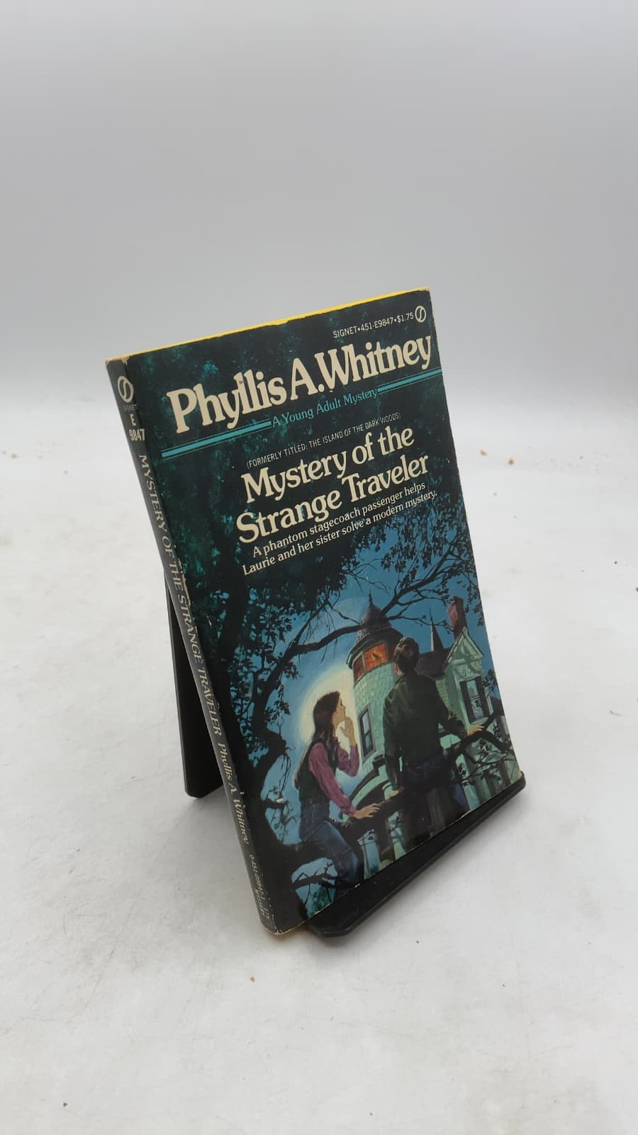 Mystery of the Strange Traveler by Phyllis A. Whitney - front cover