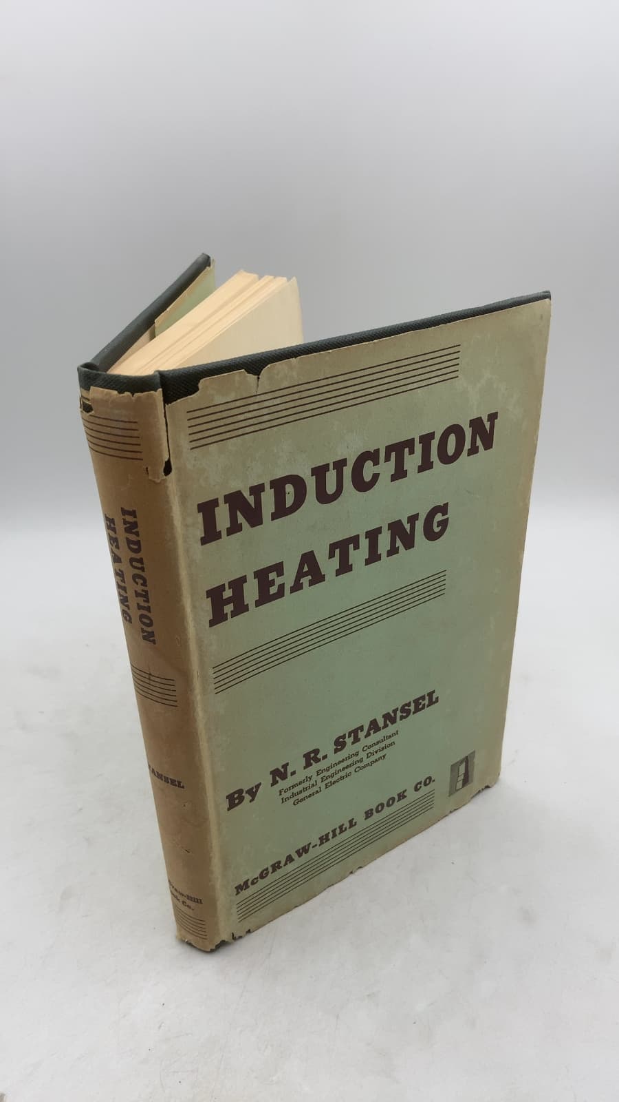 Induction Heating by N. R. Stansel - front cover