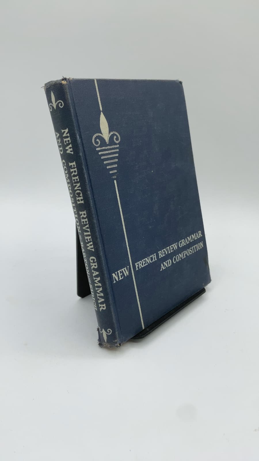 New French Review Grammar and Composition by Francis Brown Barton and Edward Hinman Sirich - front cover
