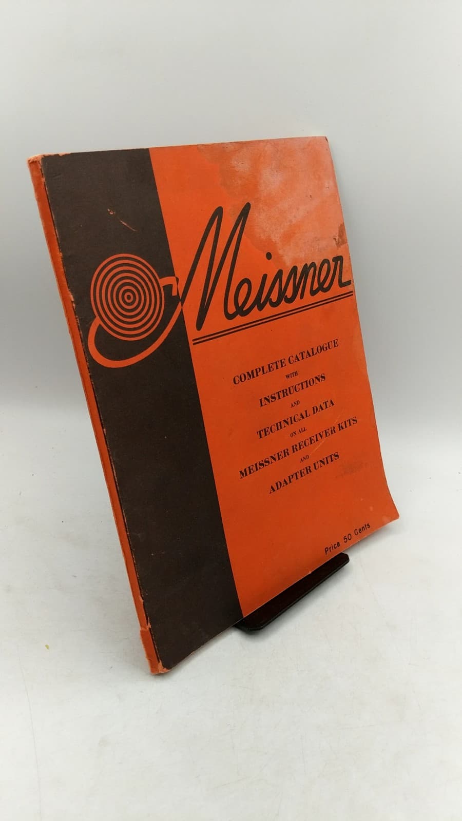 1937 Meissner Complete Catalog with Instructions and Technical Data by Meissner Mfg. Co. - front cover