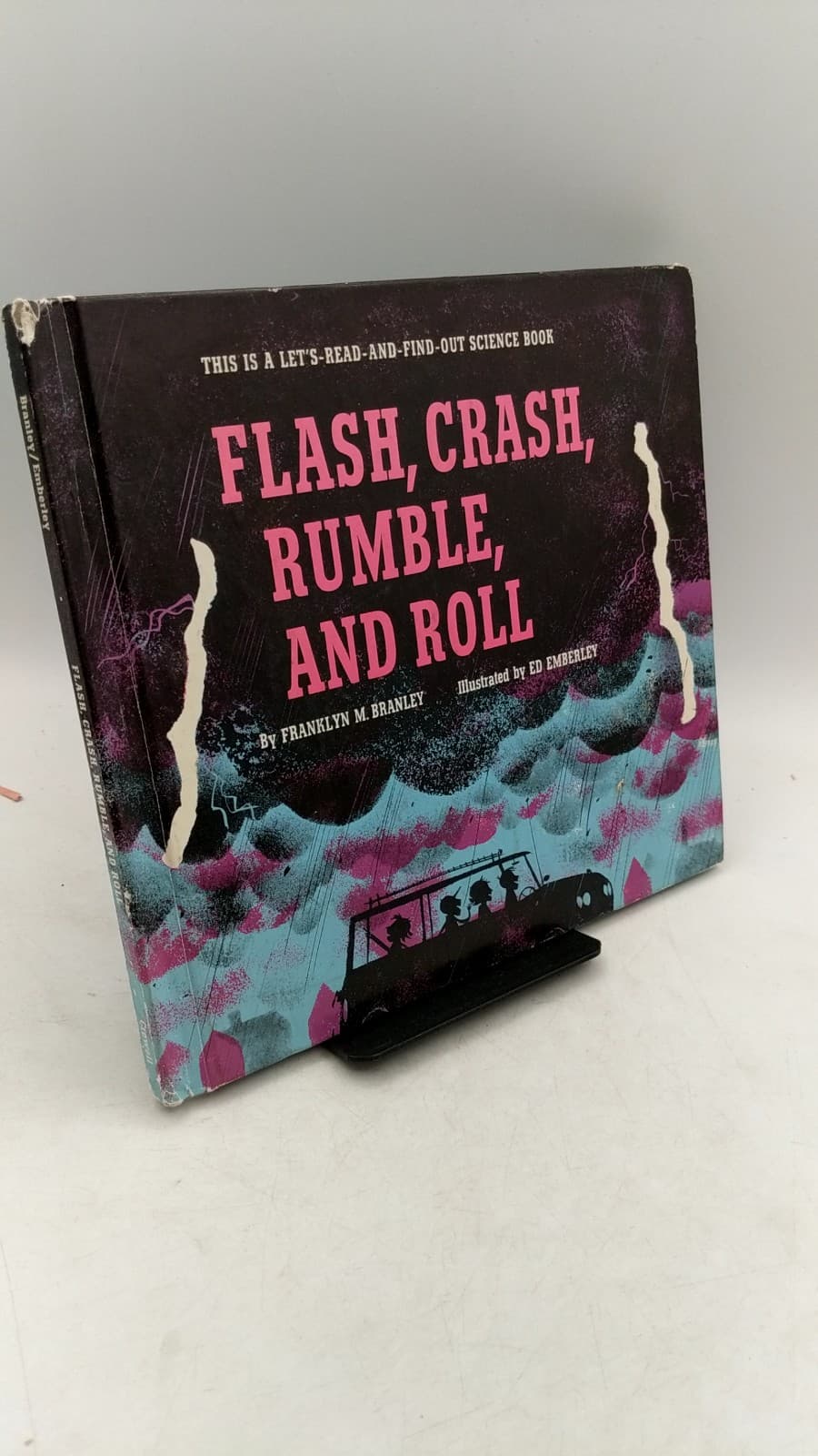 Flash, Crash, Rumble, and Roll by Franklyn M. Branley - front cover