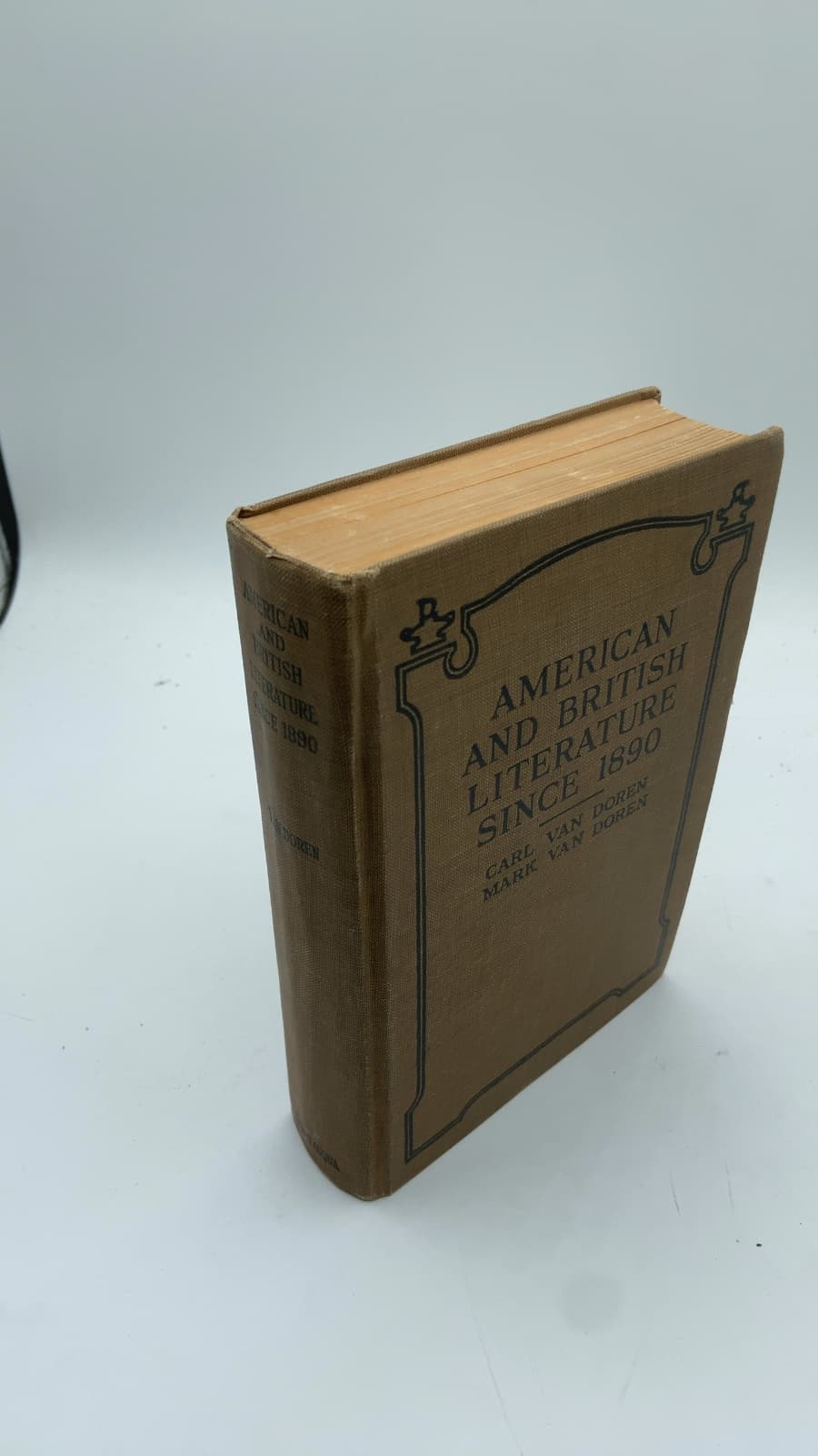 American and British Literature Since 1890 by Carl Van Doren and Mark Van Doren - front cover