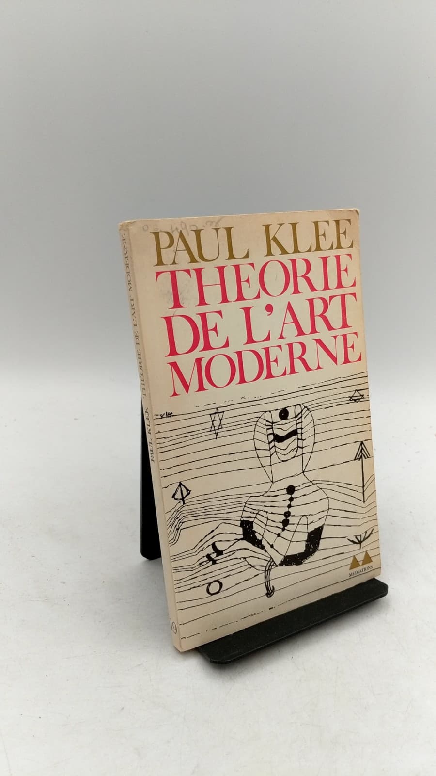 Theorie de l'art moderne by Paul Klee - front cover
