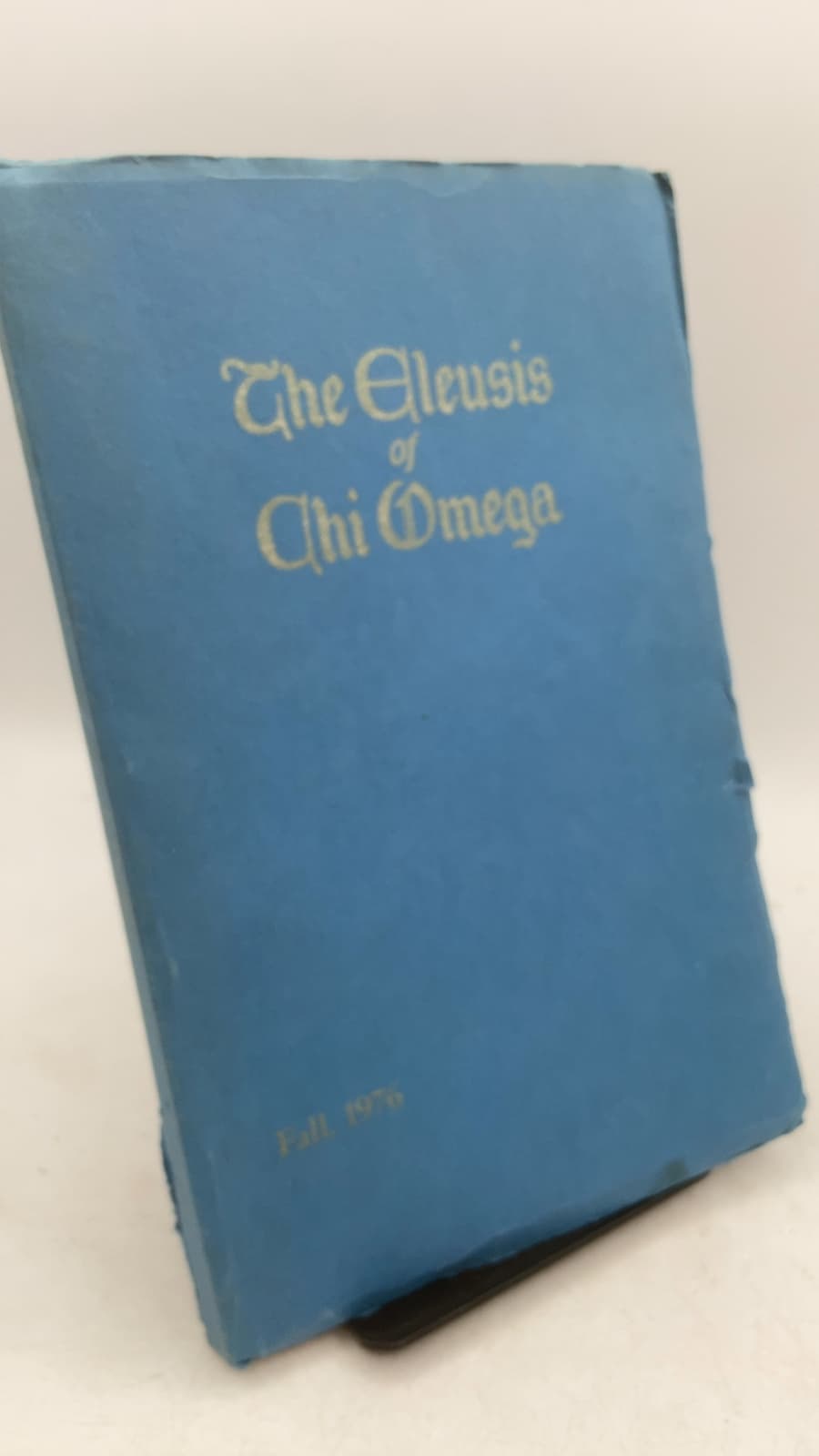 The Eleusis of Chi Omega (Fall 1976) by Chi Omega Fraternity - front cover