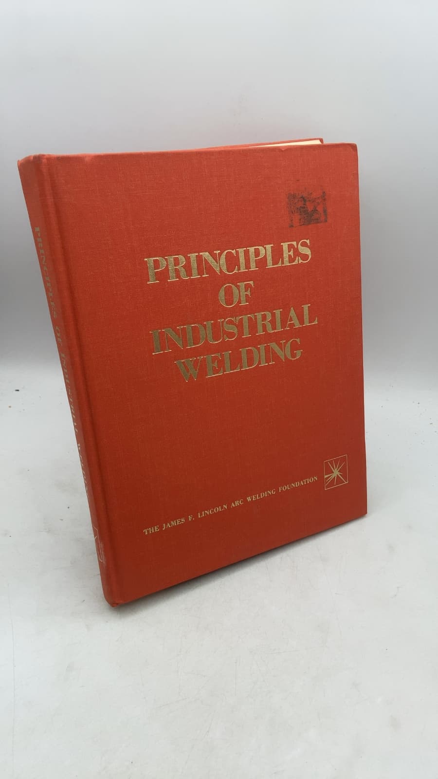 Principles of Industrial Welding - front cover