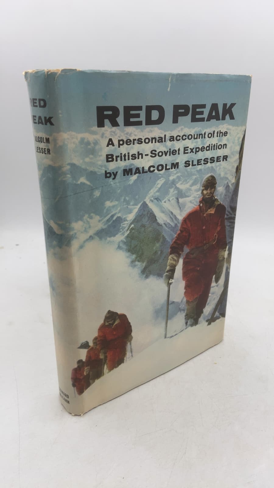 Red Peak: A Personal Account of the British-Soviet Pamir Expedition by Malcolm Slesser - front cover