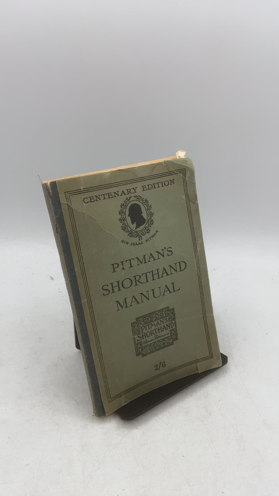 Pitman's Shorthand Manual (Centenary Edition) by Sir Isaac Pitman - front cover