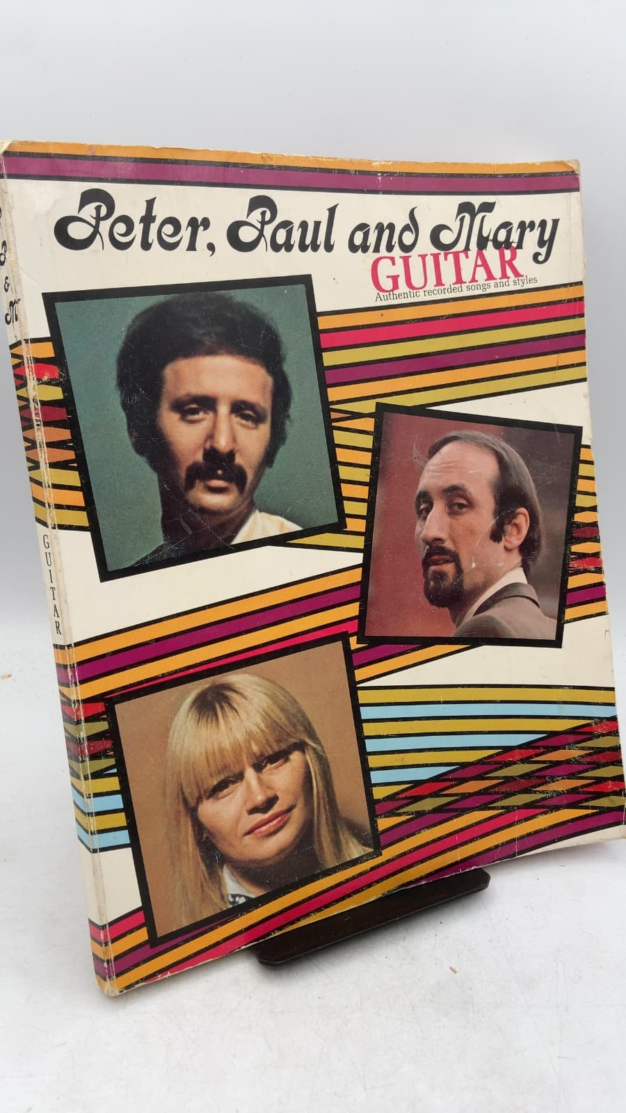 Peter, Paul and Mary Guitar: Authentic recorded songs and styles by Peter, Paul and Mary - front cover