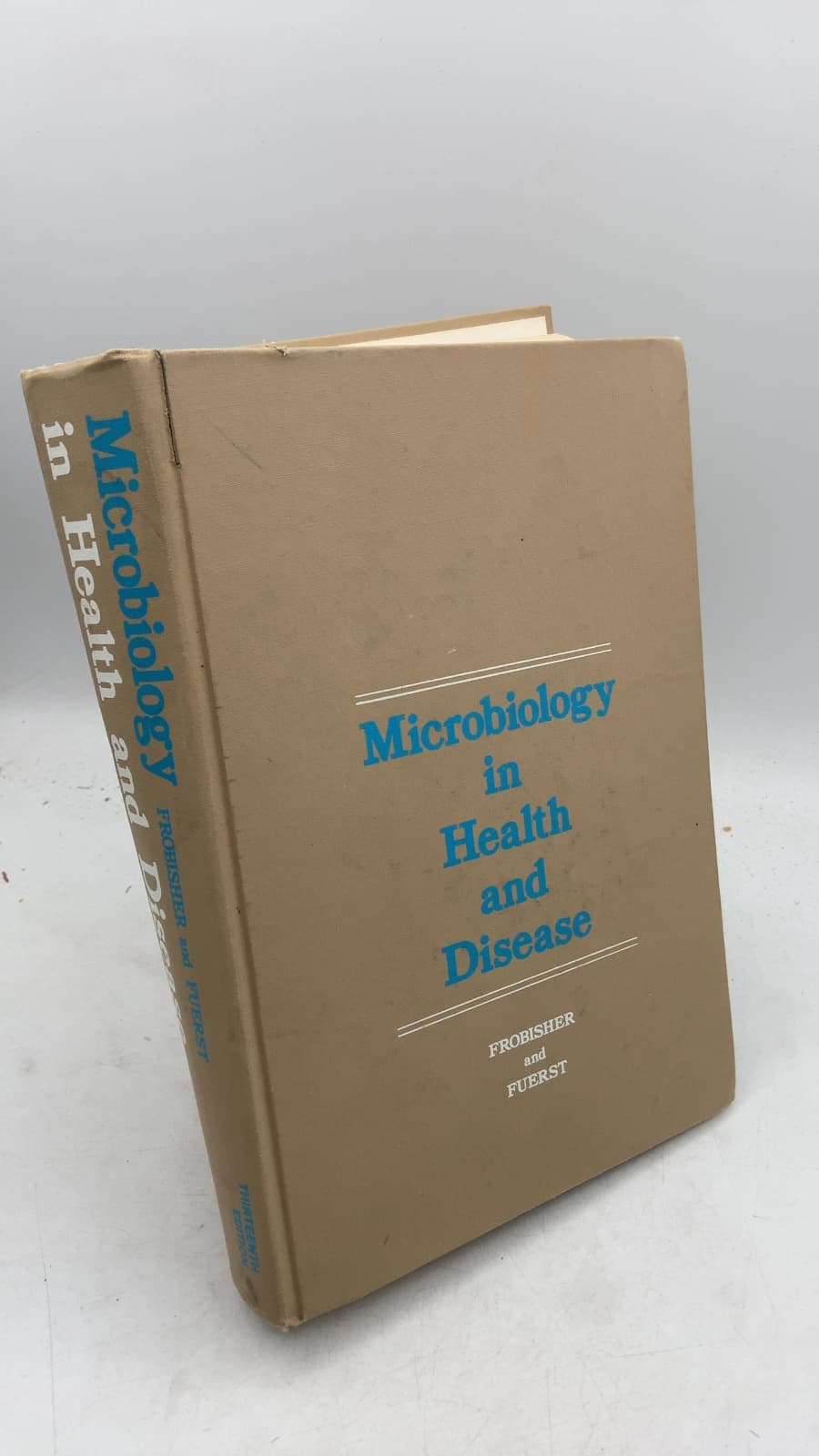 Microbiology in Health and Disease by Frobisher and Fuerst - front cover