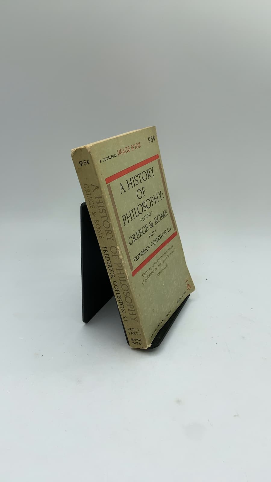A History of Philosophy: Volume I Greece & Rome Part I by Frederick Copleston, S.J. - front cover