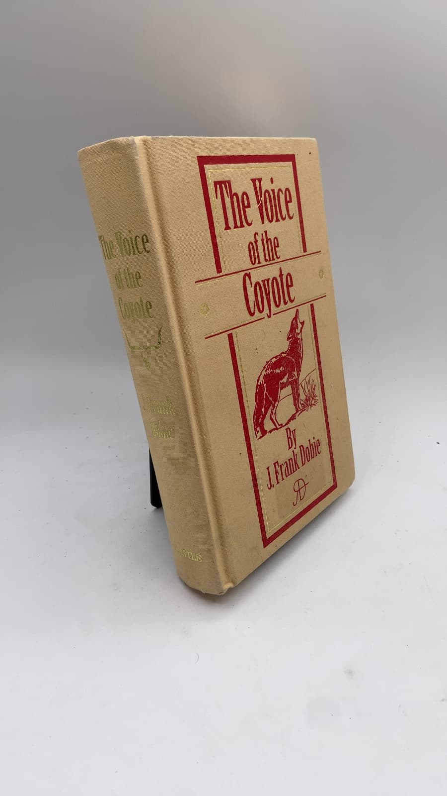 The Voice of the Coyote by J. Frank Dobie - front cover