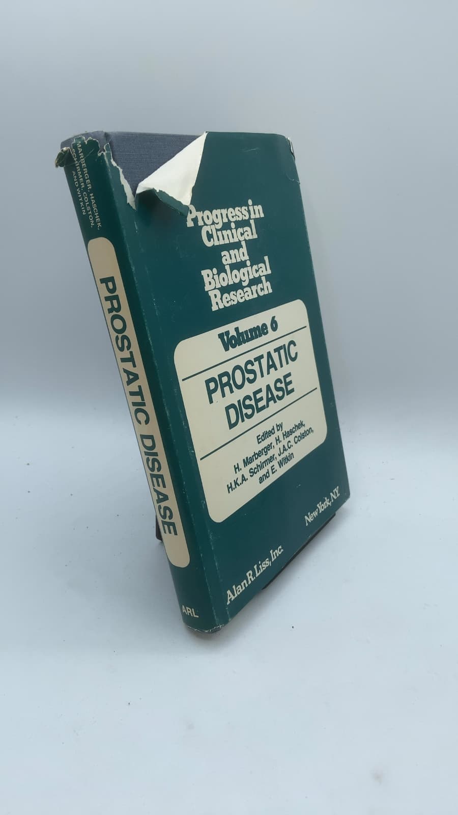 Prostatic Disease (Progress in Clinical and Biological Research, Volume 6) by H. Marberger, H. Haschek, H. K. A. Schirmer, J. A. C. Colston, and E. Witkin (Editors) - front cover