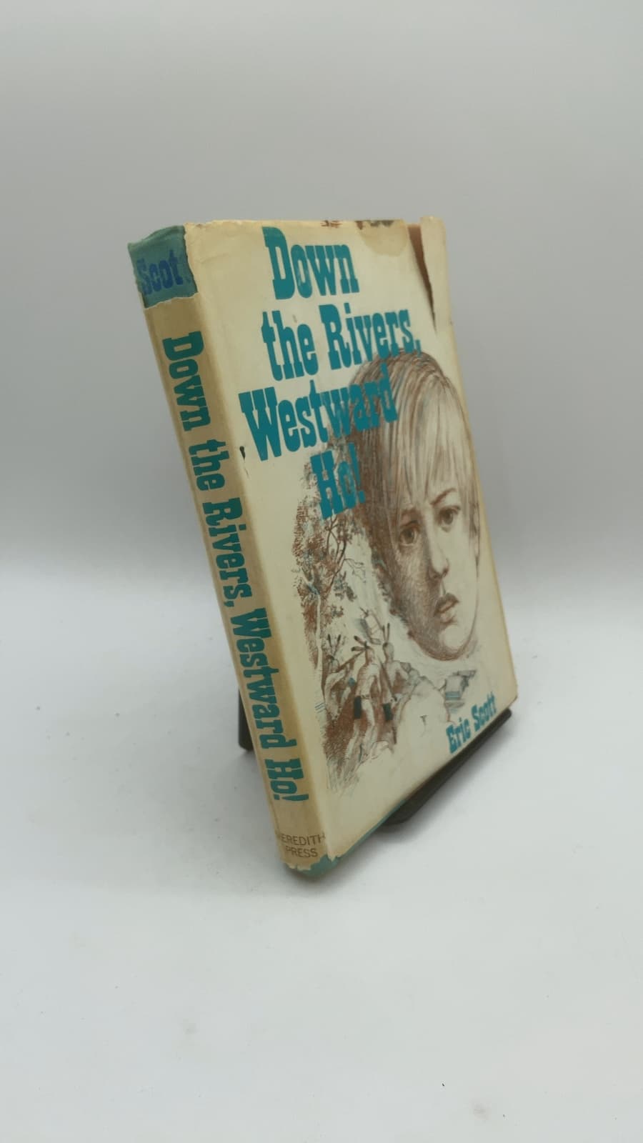 Down the Rivers, Westward Ho! by Eric Scott - front cover