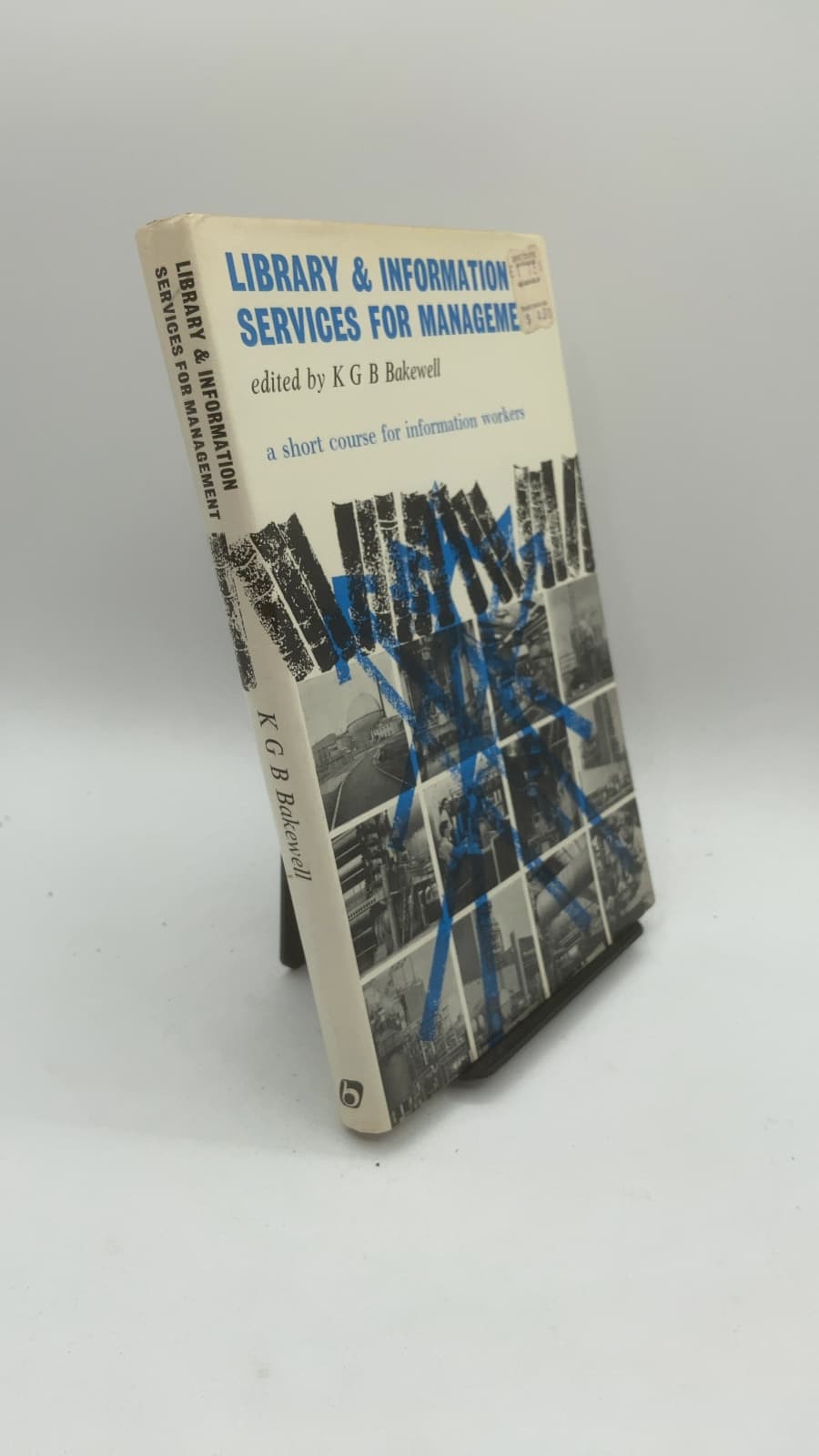 Library & Information Services for Management by K G B Bakewell - front cover