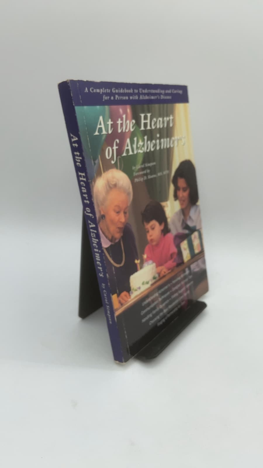 At the Heart of Alzheimer's by Carol Simpson - front cover
