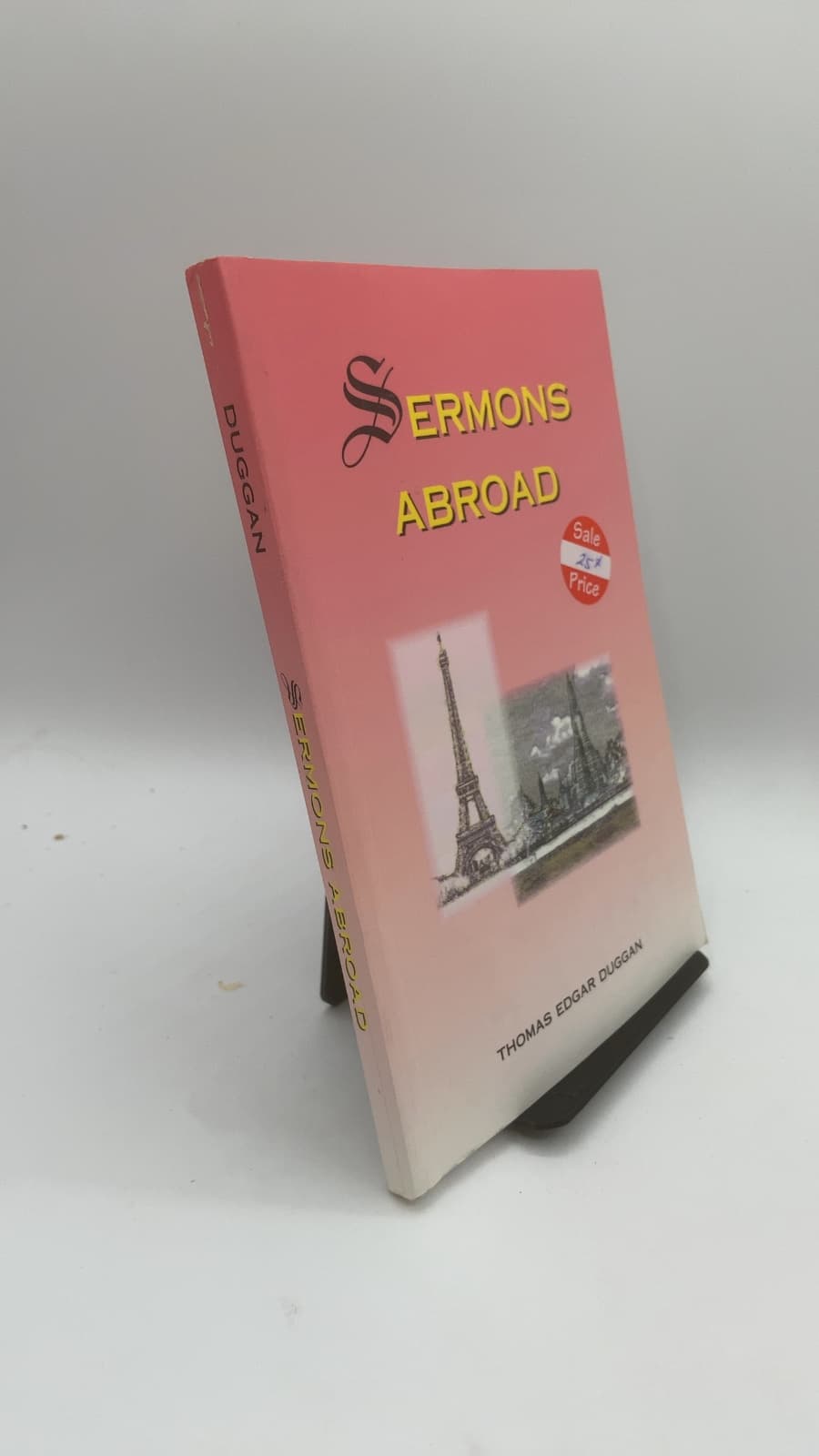Sermons Abroad by Thomas Edgar Duggan - front cover