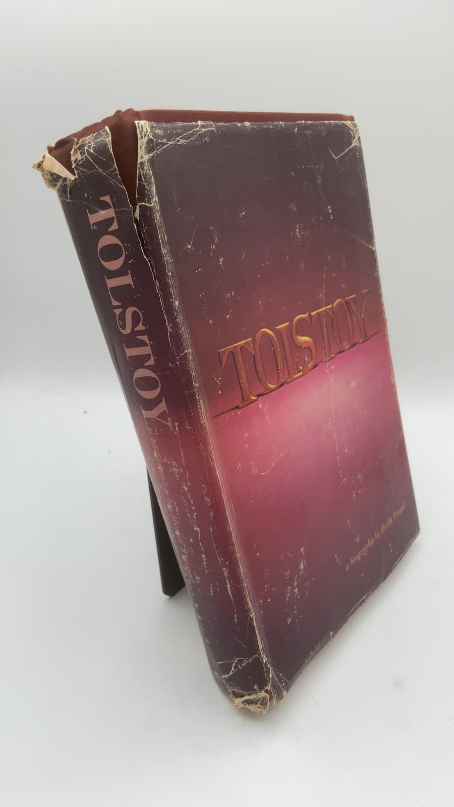 Tolstoy by Henri Troyat - front cover