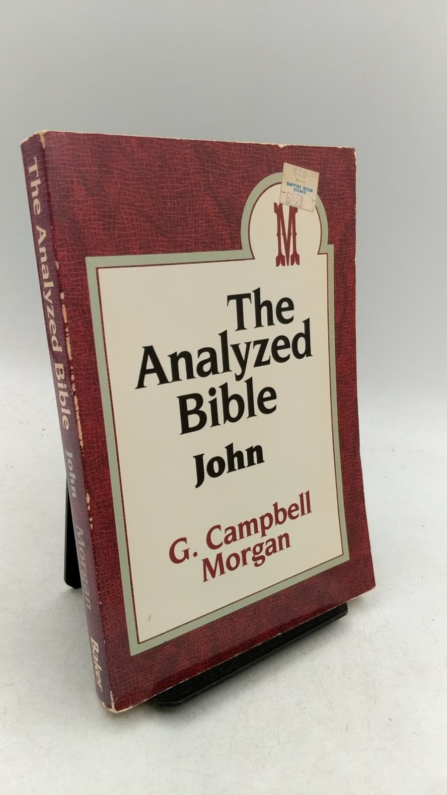 The Analyzed Bible: John by G. Campbell Morgan - front cover