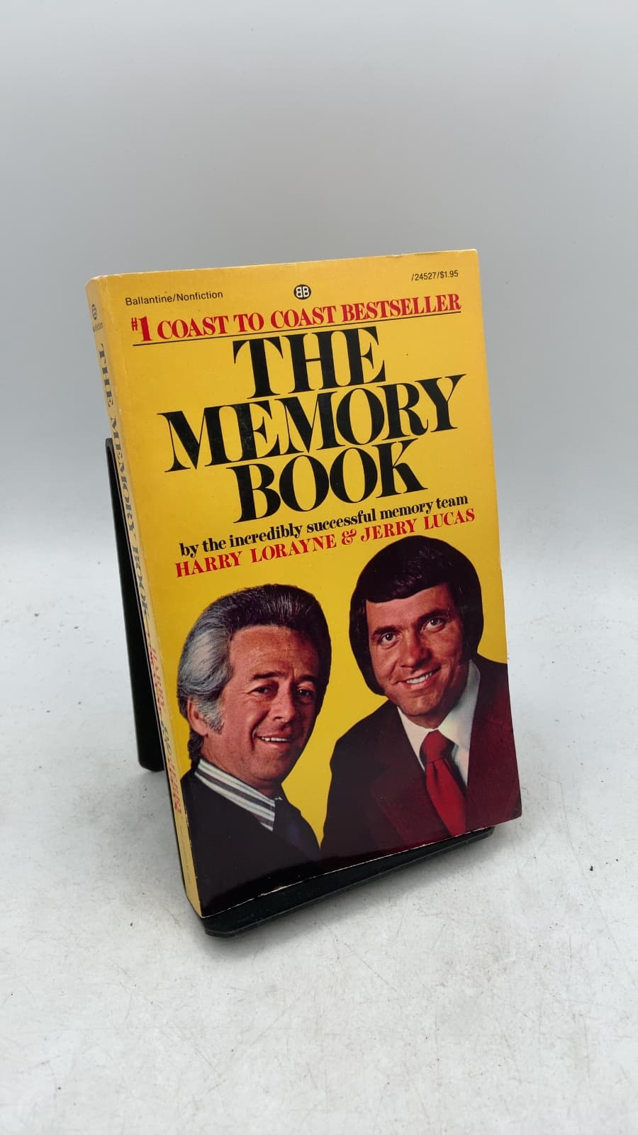 The Memory Book by Harry Lorayne & Jerry Lucas - front cover