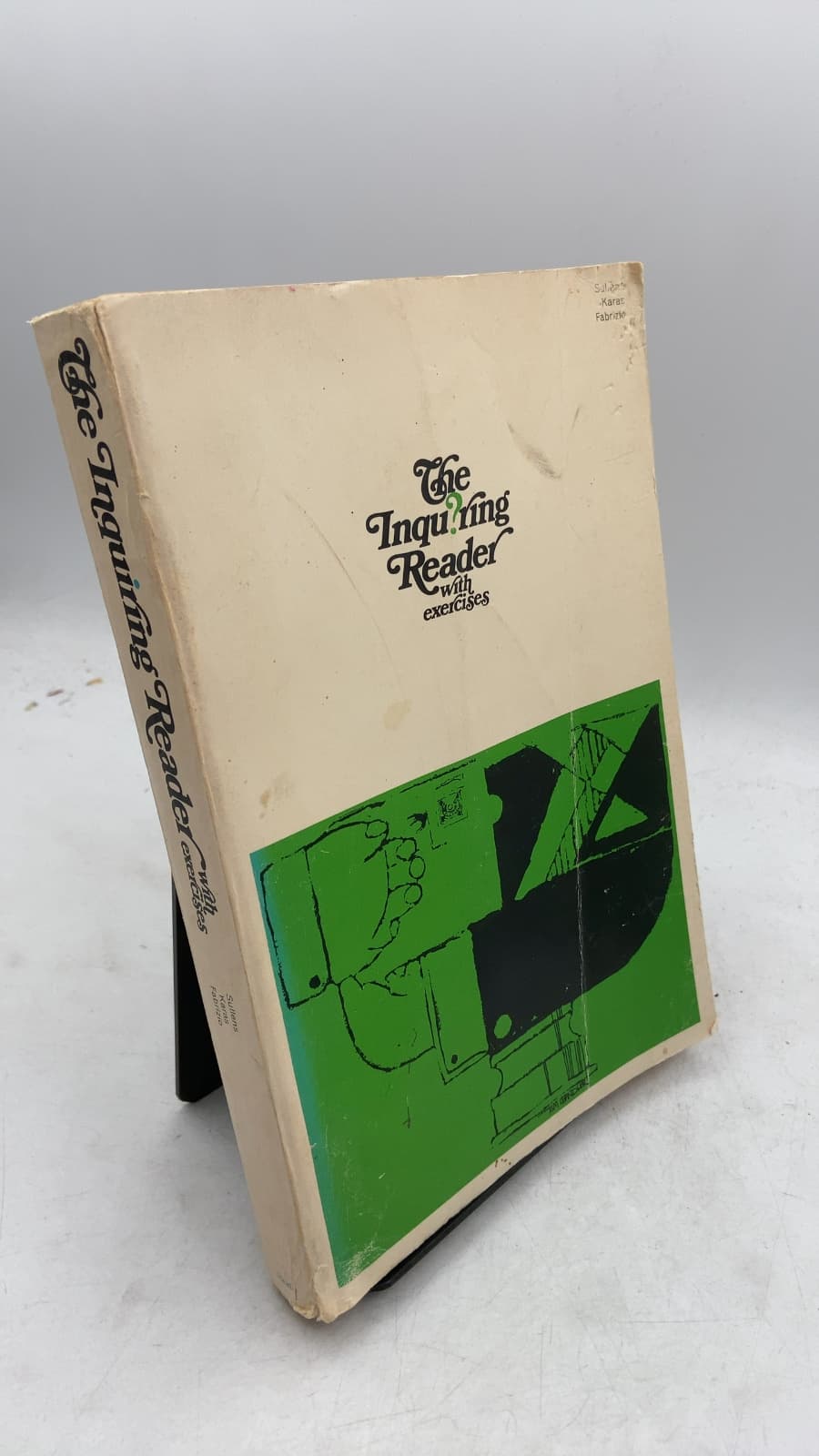 The Inquiring Reader with exercises by Sullens, Karas, Fabrizio - front cover
