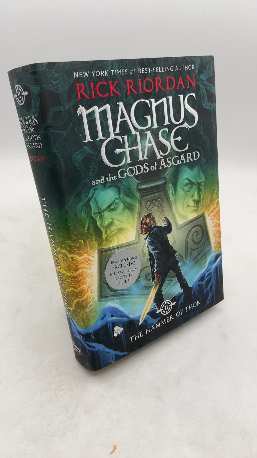 Magnus Chase and the Gods of Asgard, Book 2: The Hammer of Thor by Rick Riordan - front cover