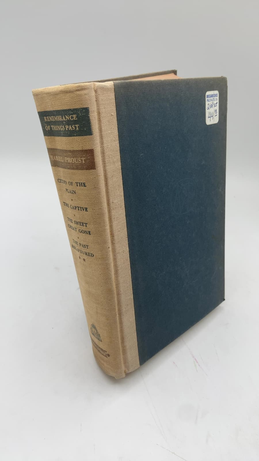 Remembrance of Things Past: Volume Two (Cities of the Plain, The Captive, The Sweet Cheat Gone, The Past Recaptured) by Marcel Proust - front cover