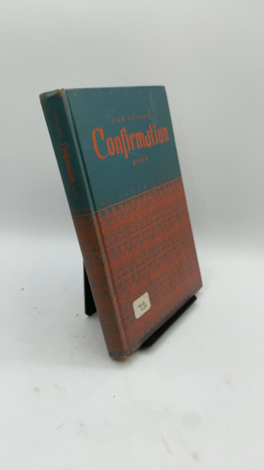 The Senior Confirmation Book by Jacob Tanner - front cover