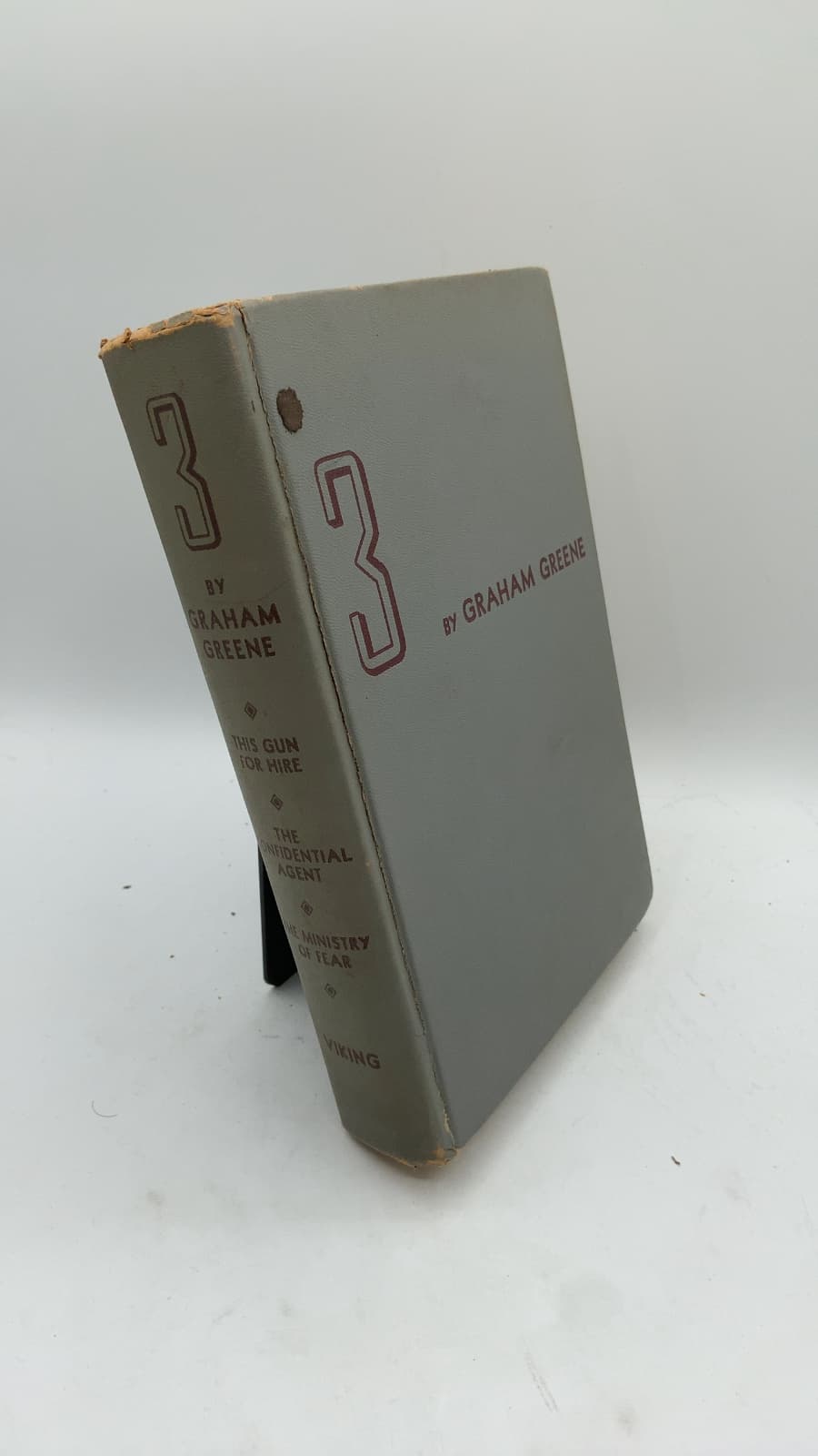 3: This Gun for Hire, The Confidential Agent, The Ministry of Fear by Graham Greene - front cover