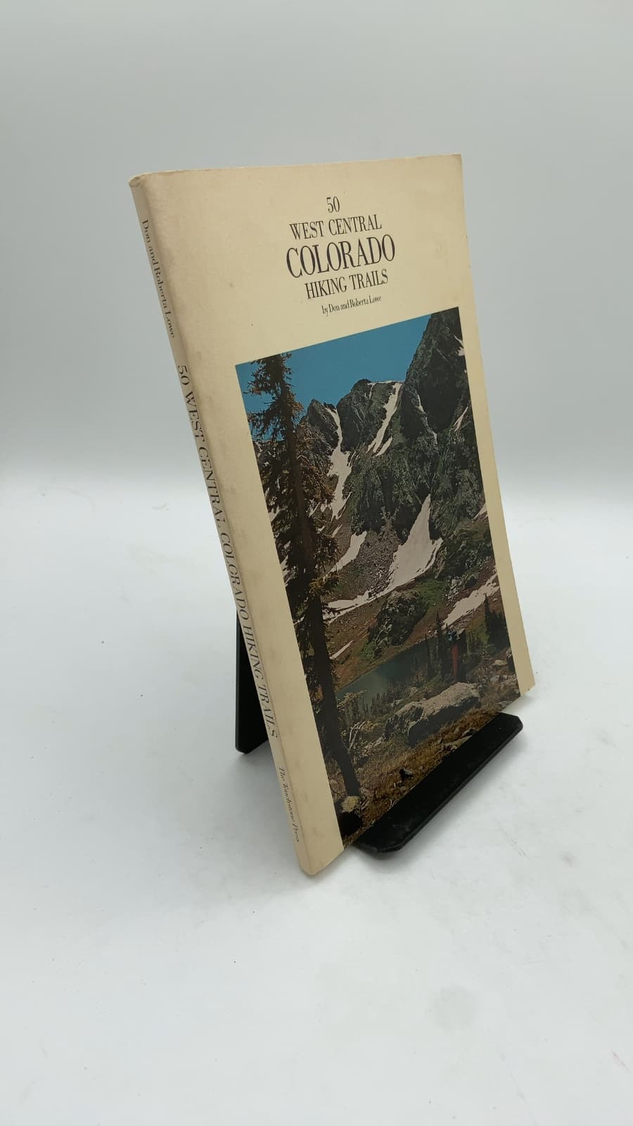 50 West Central Colorado Hiking Trails by Don and Roberta Lowe - front cover