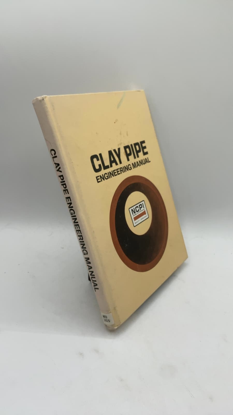 Clay Pipe Engineering Manual by National Clay Pipe Institute - front cover