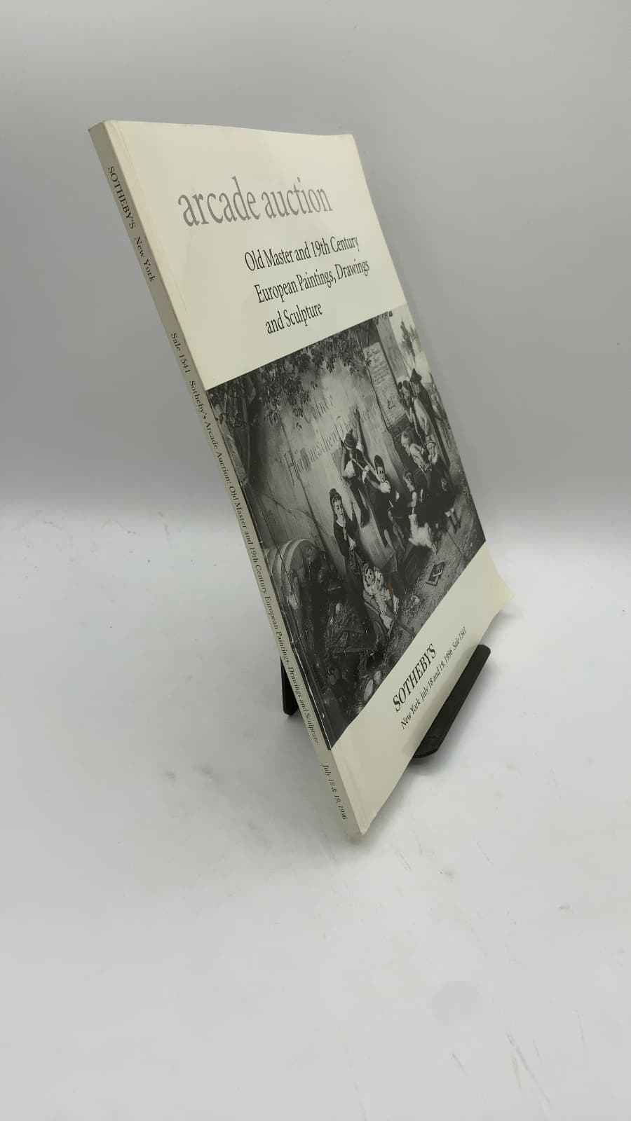 Arcade Auction: Old Master and 19th Century European Paintings, Drawings and Sculpture (Sale 1541) by Sotheby's - front cover