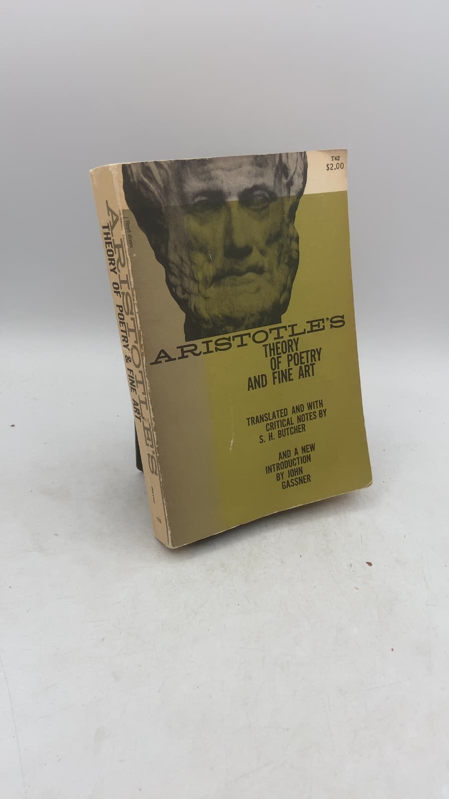 Aristotle's Theory of Poetry and Fine Art by S. H. Butcher - front cover