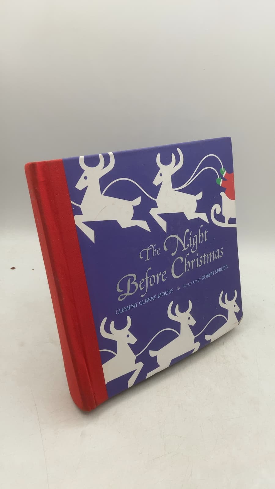 The Night Before Christmas by Clement Clarke Moore; A Pop-up by Robert Sabuda - front cover