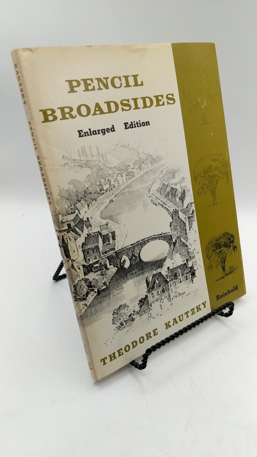 Pencil Broadsides: A Manual of Broad Stroke Technique (Enlarged Edition) by Theodore Kautzky - front cover