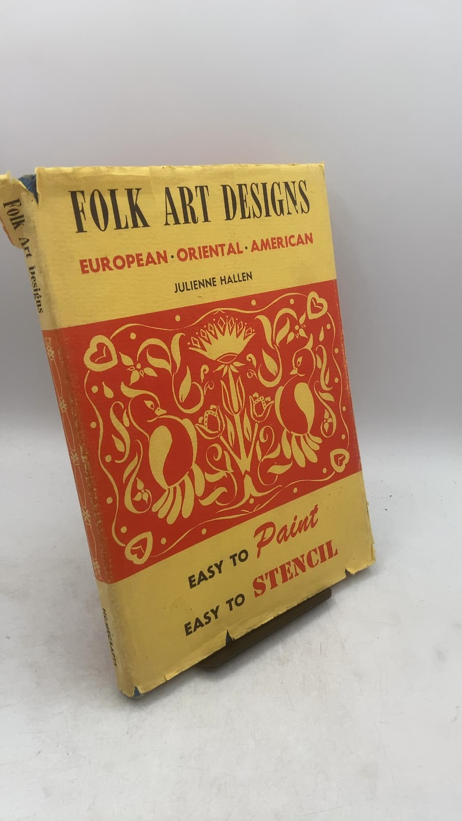 Folk Art Designs: European, Oriental, American by Julienne Hallen - front cover