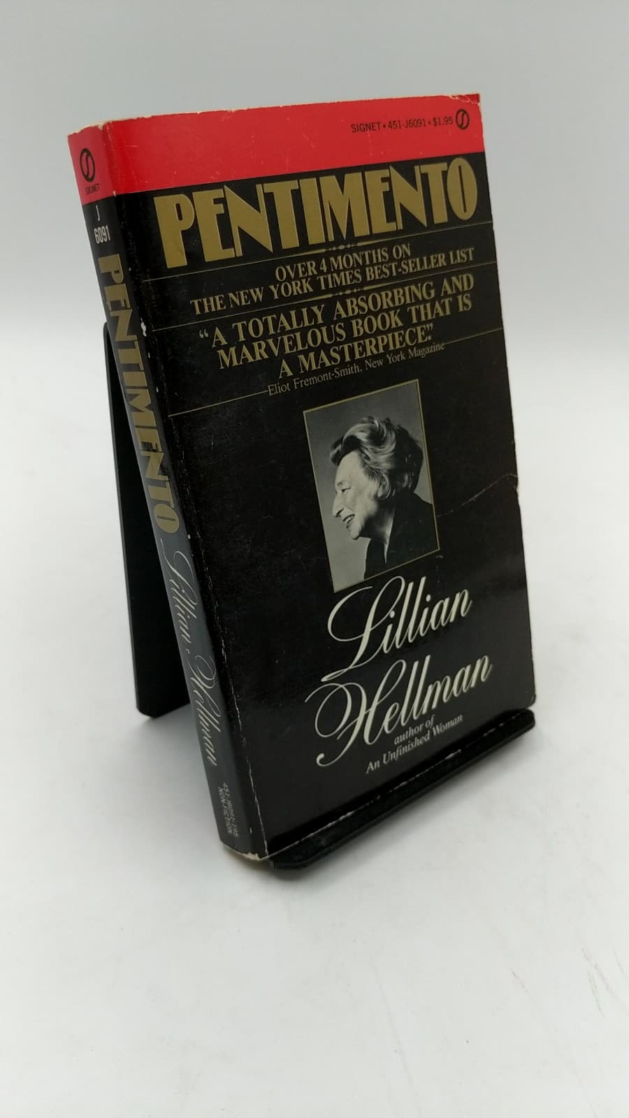 Pentimento: A Book of Portraits by Lillian Hellman - front cover