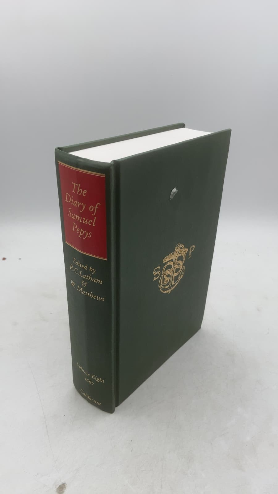 The Diary of Samuel Pepys, Volume VIII - 1667 by Samuel Pepys (Edited by Robert Latham and William Matthews) - front cover