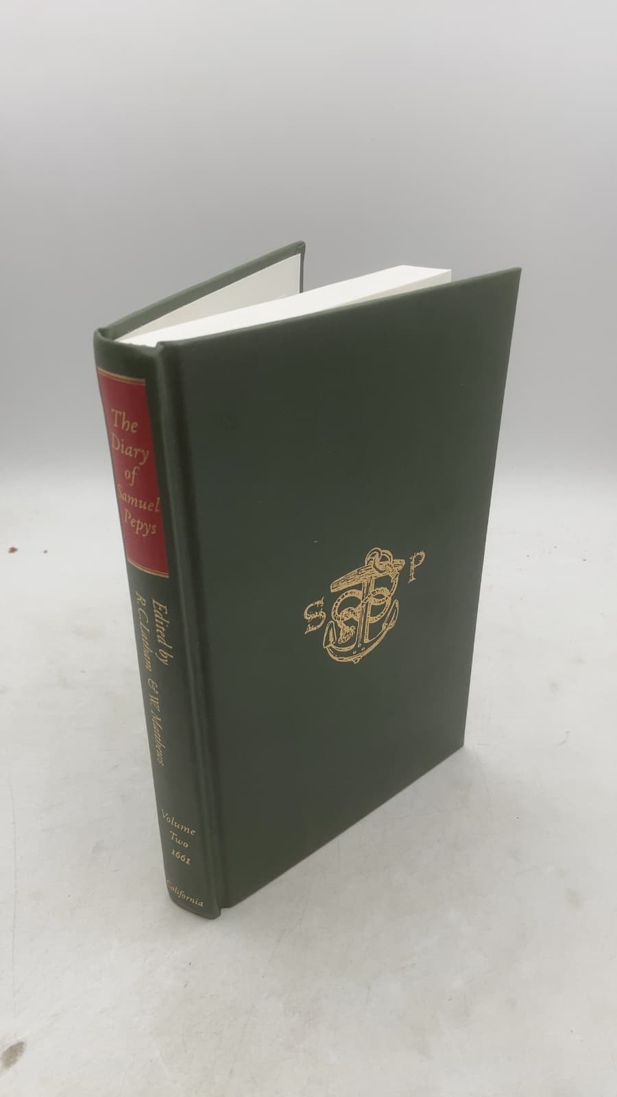 The Diary of Samuel Pepys, Volume II: 1661 by Samuel Pepys (Edited by Robert Latham and William Matthews) - front cover