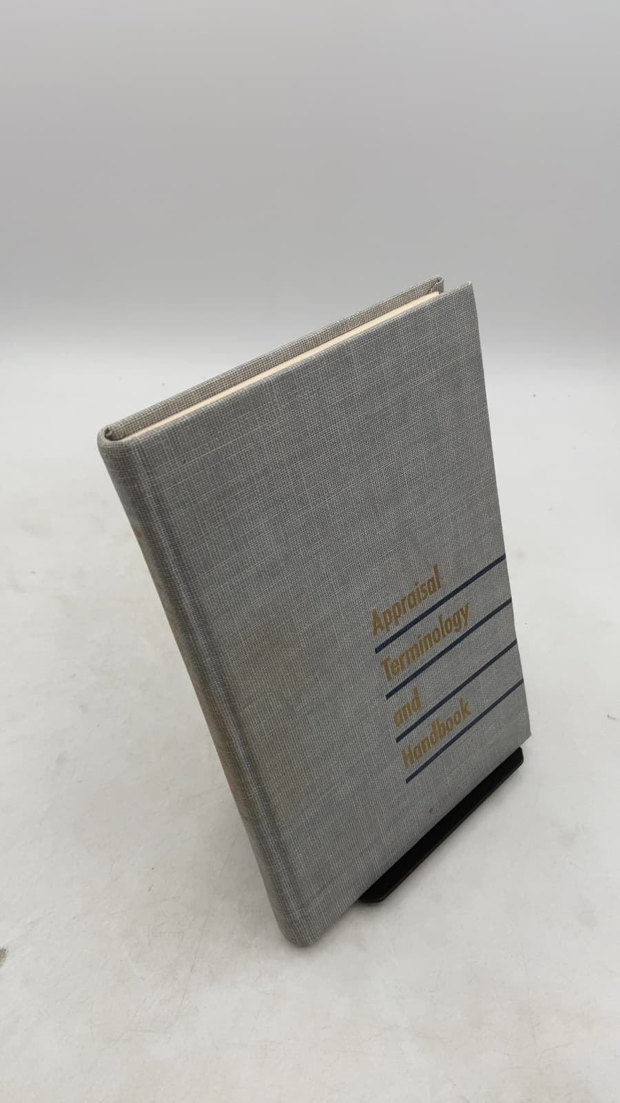 Appraisal Terminology and Handbook by American Institute of Real Estate Appraisers - front cover