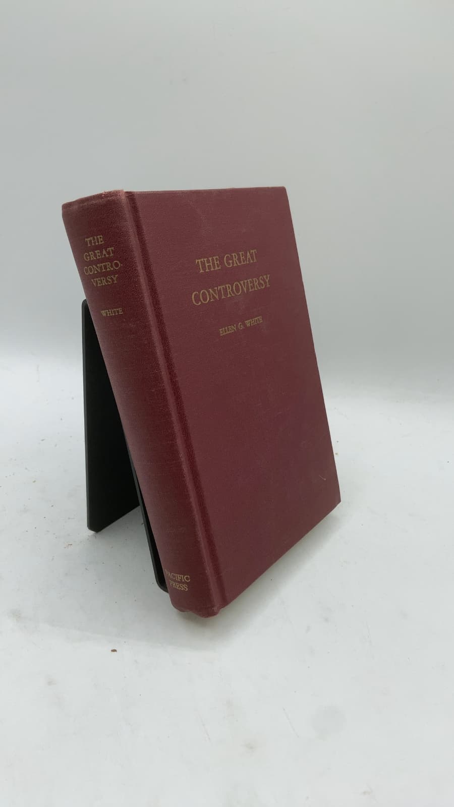 The Great Controversy Between Christ and Satan by Ellen G. White - front cover