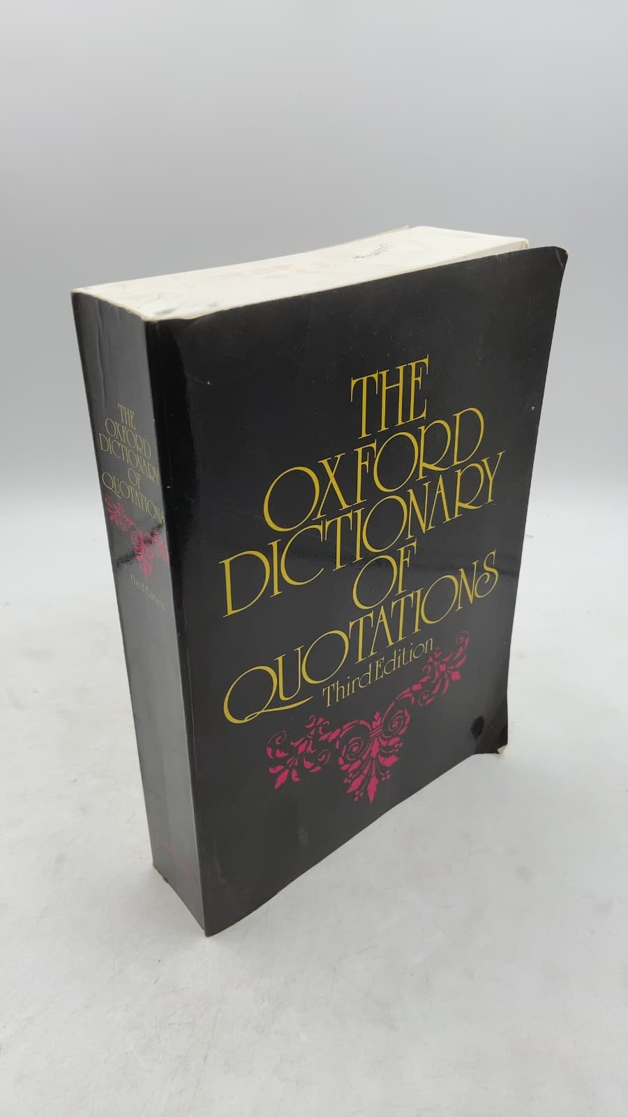 The Oxford Dictionary of Quotations, Third Edition - front cover