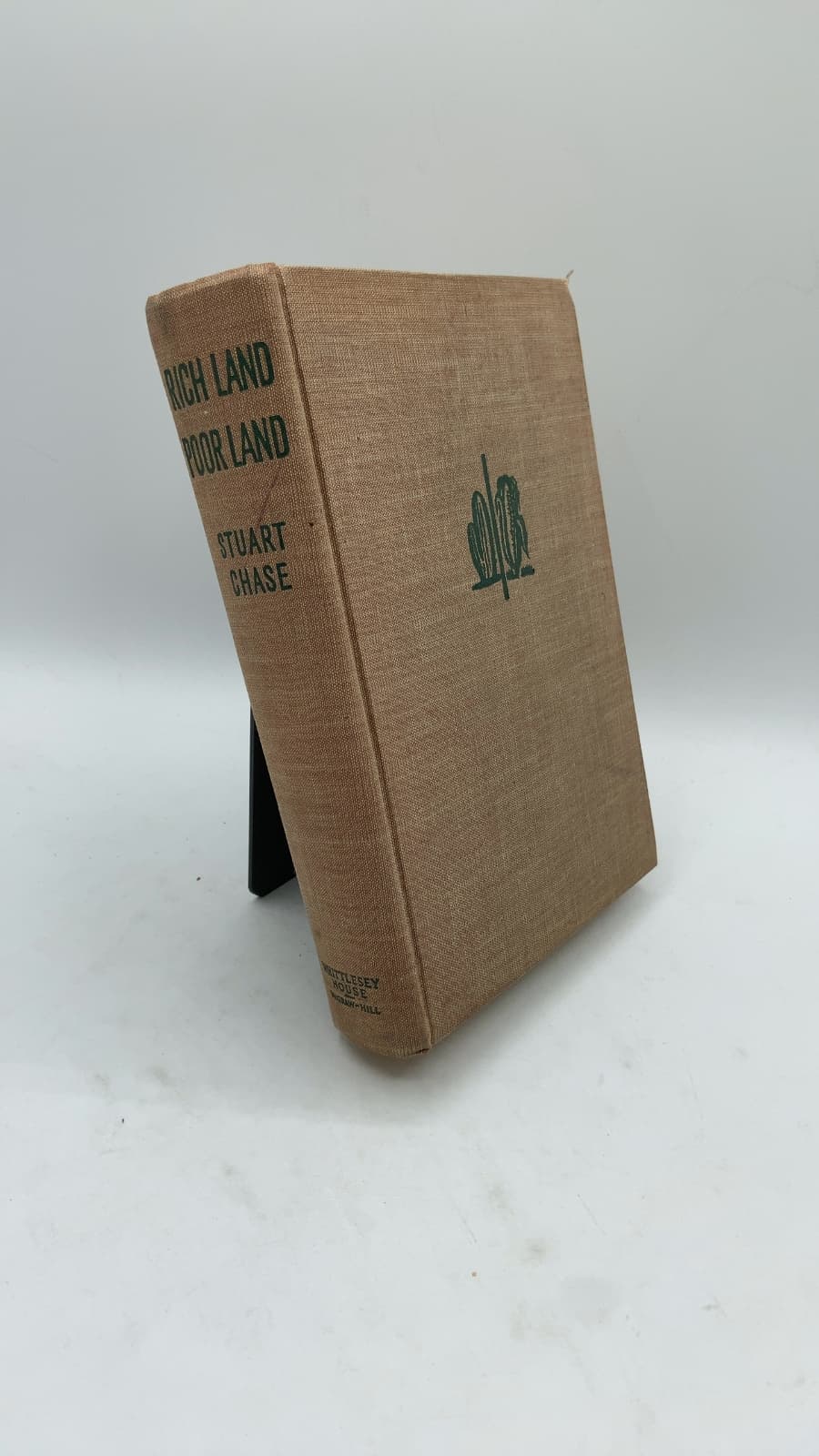 Rich Land Poor Land: A Study of Waste in the Natural Resources of America by Stuart Chase - front cover