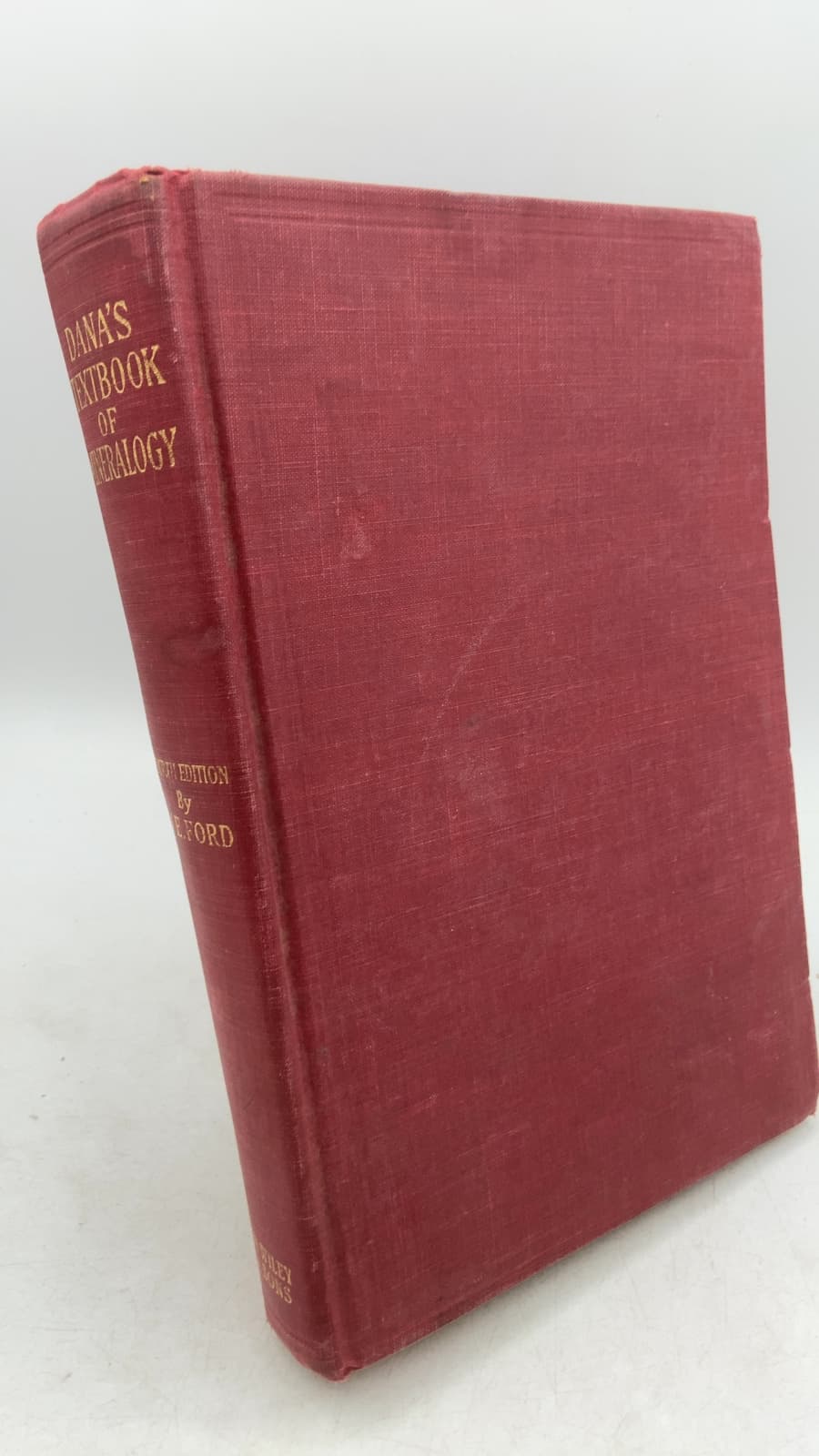 A Textbook of Mineralogy by Edward Salisbury Dana and William E. Ford - front cover