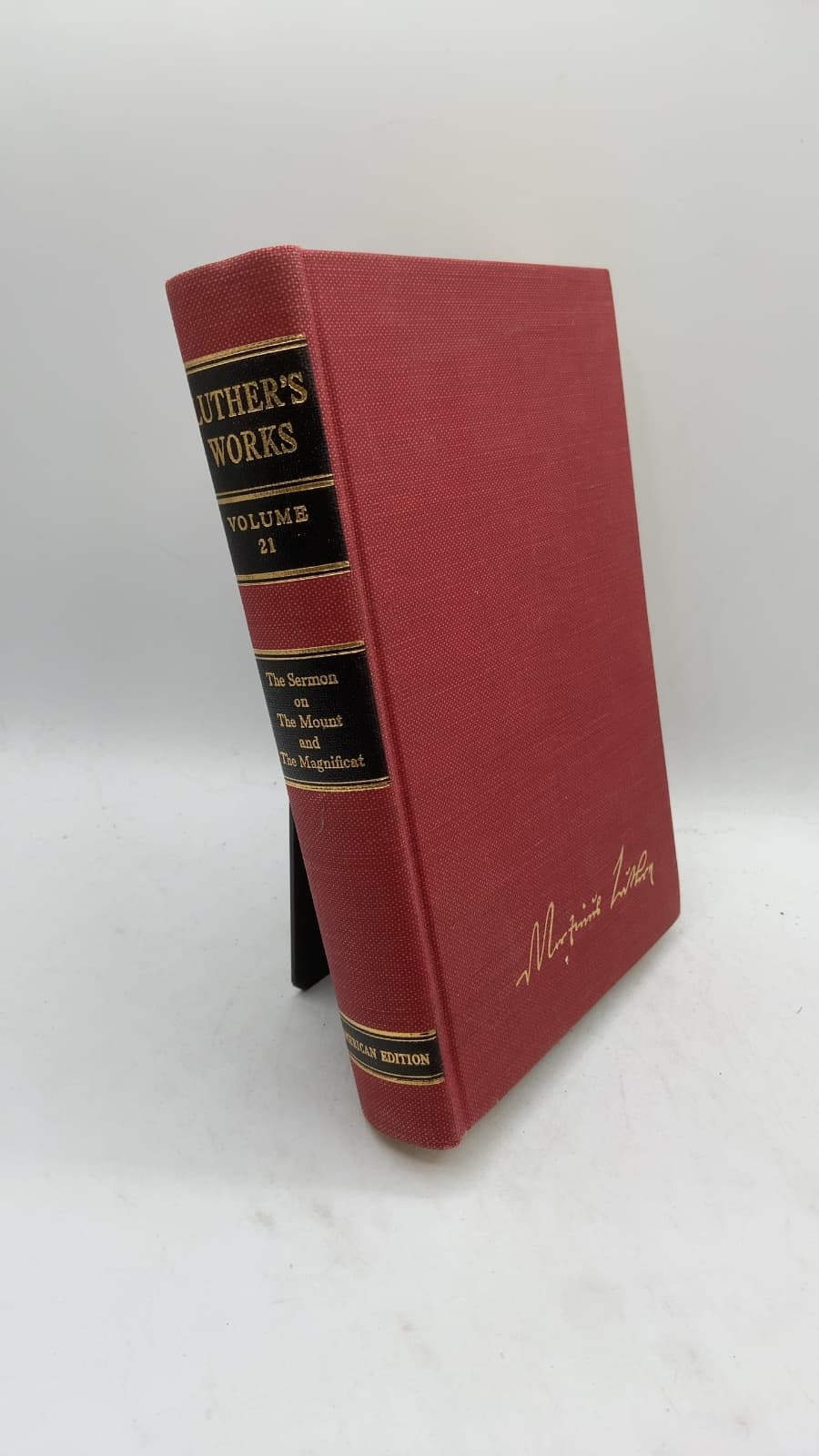 Luther's Works, Volume 21: The Sermon on the Mount (Sermons) and The Magnificat by Martin Luther - front cover